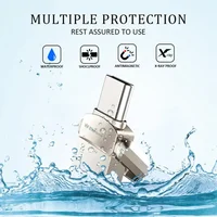 SSD-накопитель типа C, внешний корпус, USB-накопитель, память 100 МБ/с, 32 ГБ, 64 ГБ, 128 ГБ, креативные флэш-накопители для Mac/ПК/ios Teblet — изображение 2