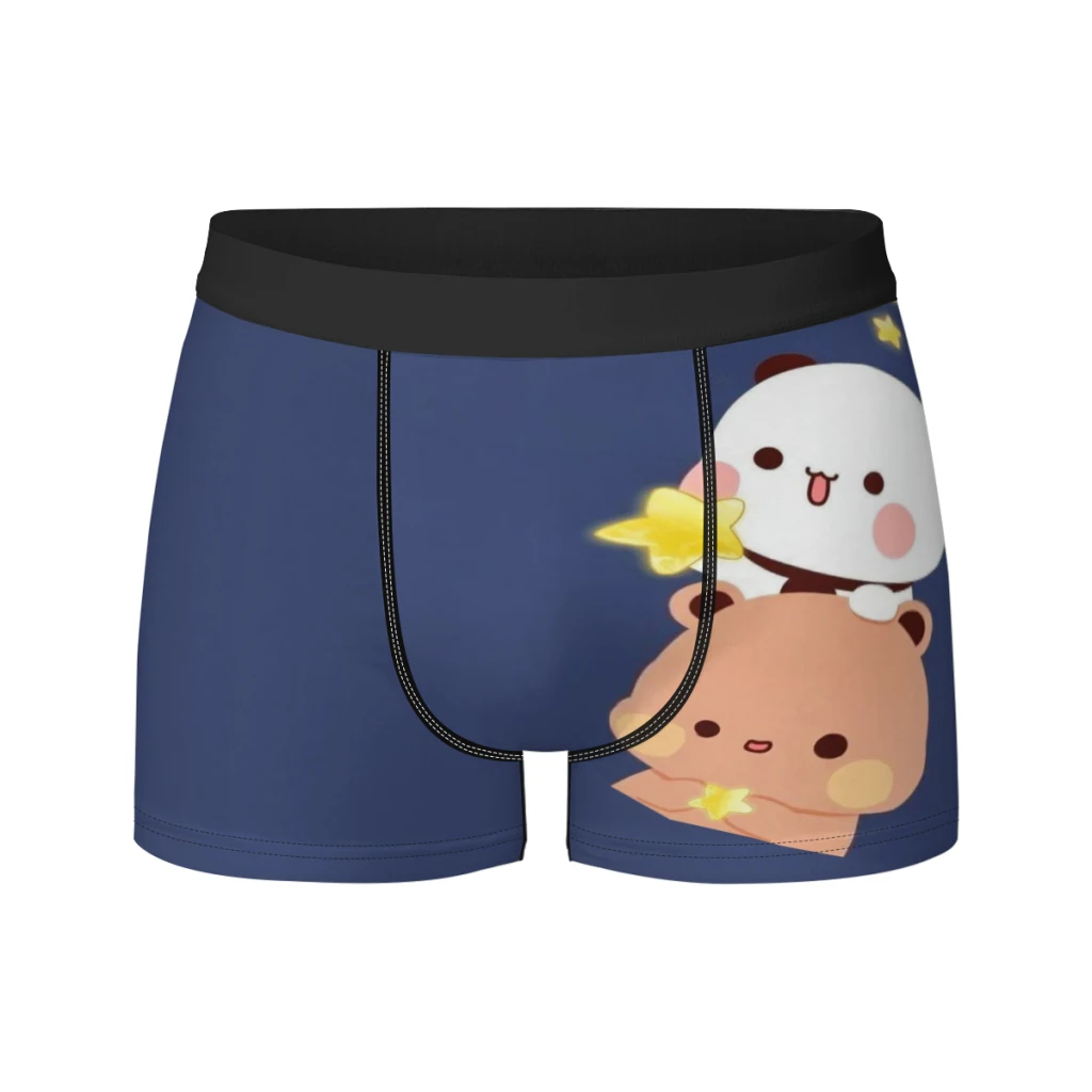 thumbnail image 1 of Ropa interior para hombre de seda de leche Bubu Dudu con forma de oso panda, bóxer para hombre, calzoncillos para hombre, calzoncillos tipo bóxer, 1 of 5