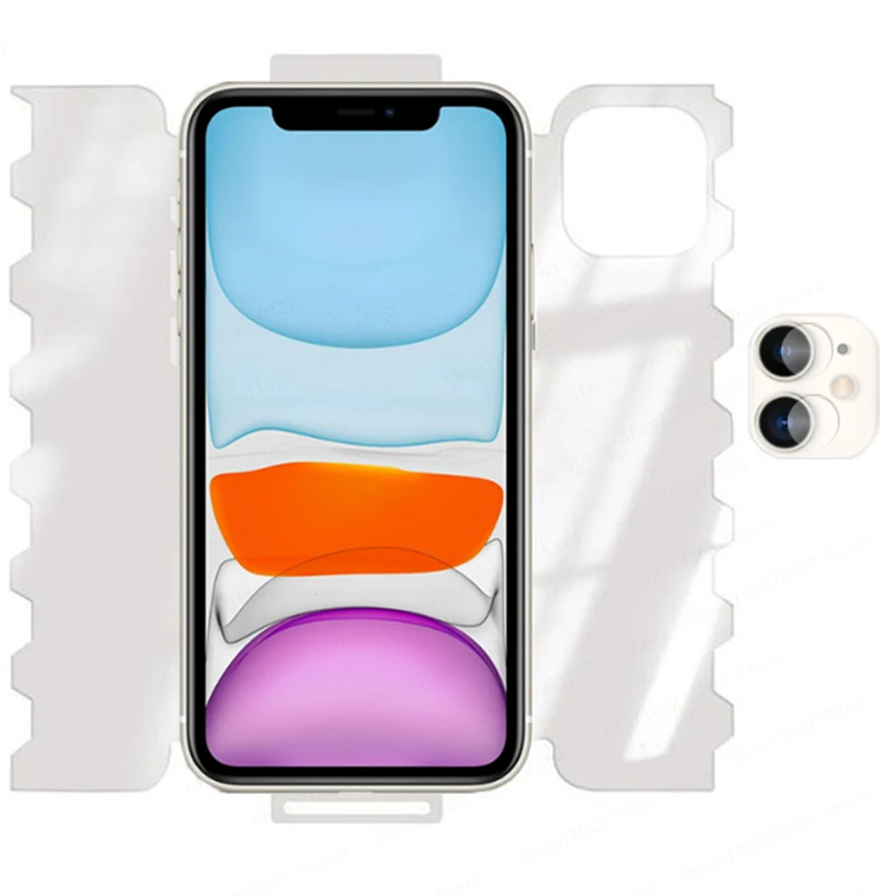 Full Cover Butterfly Hydrogel Film For iPhone 11 14 13 12 Pro Max