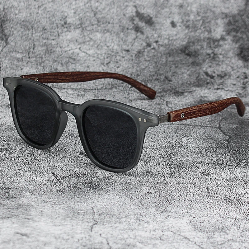 Retro 80s Fashion Pilot Sunglasses Black White Brown Men Women Vintage Glasses - Foto 8