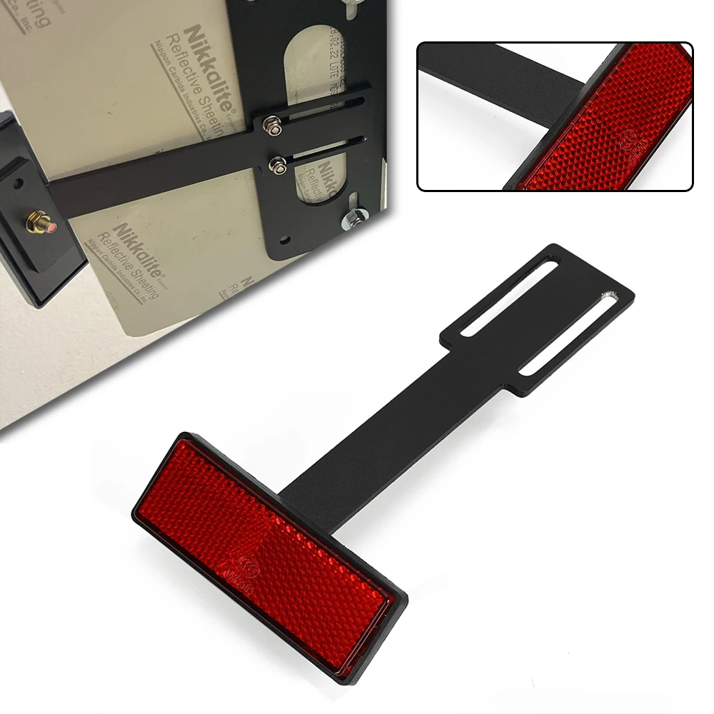 

Universal Accessories Motorcycle License Plate Holder Extend Tail Reflector For Kawasaki Z H2 Performance SE 2021 2022 2023 2024