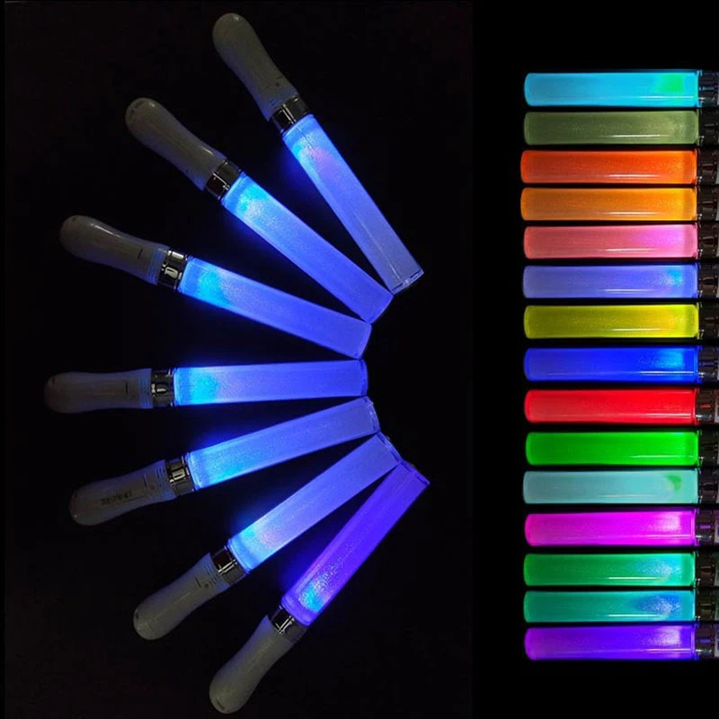 2 Pcs LED Light Sticks, 15 colors, Light Sticks, Light Sticks, Concert Props