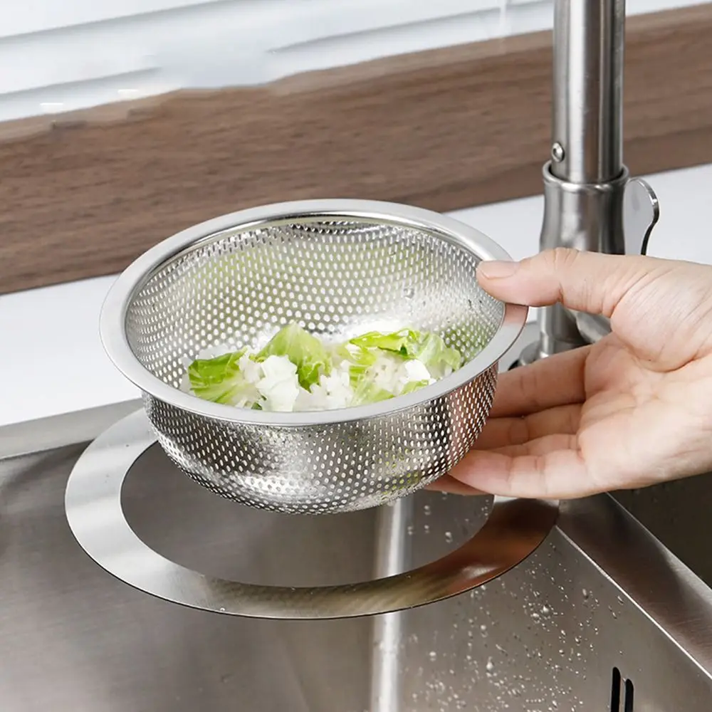 Stainless Steel Kitchen Sink Drain Basket Organizer