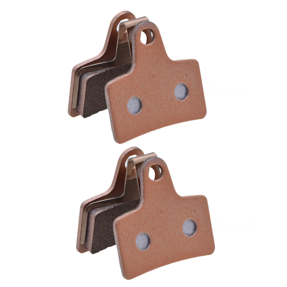 2 Pairs Bicycle Disc Brake Pad Bike Hydraulic Disc Brake Pads Semi-Metallic Full Metal Cycling Pads For Ebike Calipers Bicycle Disc Brake Pads