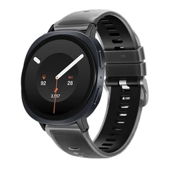 Silicone Sport Strap Band Bracelet in various sizes for Watch 9 8 - 8 Classic (Black)