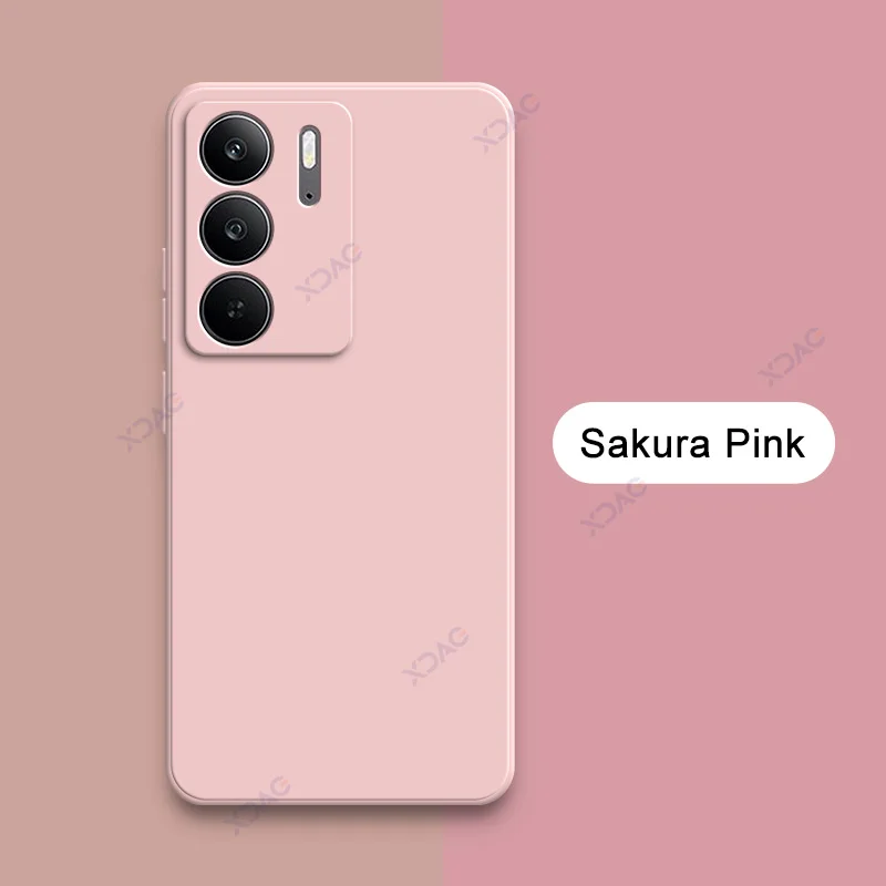 Enhanced Liquid Silicone Shockproof Phone Case - Soft Protective Anti-Drop Cover