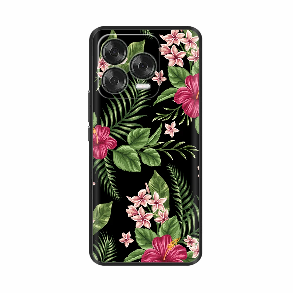 Luxury Black Silicone Back Cover - Elegant Design Case