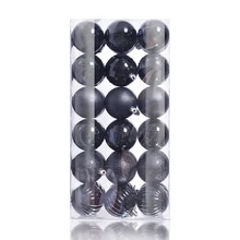  1box Christmas Balls Christmas Tree Ornaments Ball Xmas Hanging Tree Pendants Home Party Decor 2023 New Year Gift Noel Navidad 