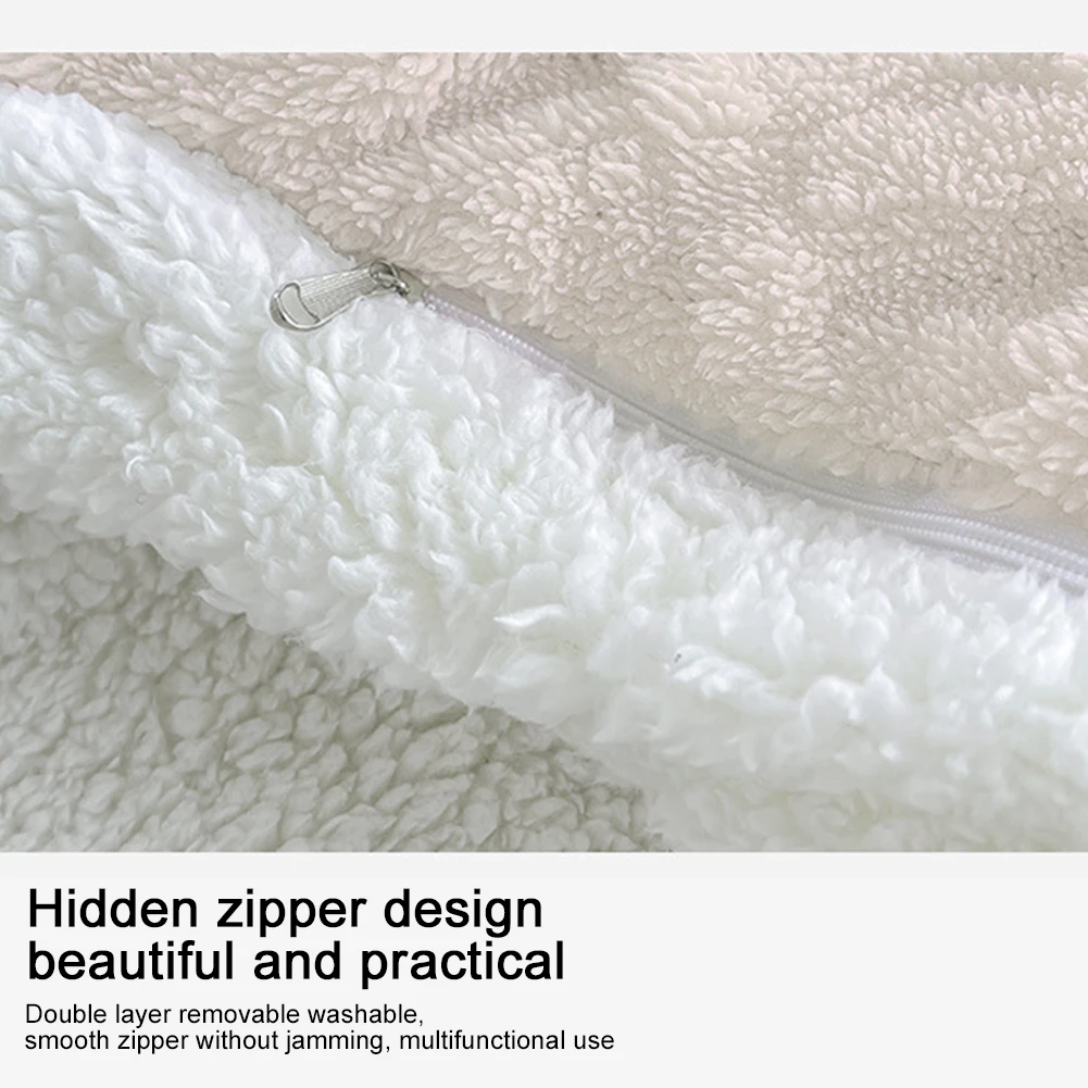 Soft Lamb Fleece Double Layer Thick Winter Blanket