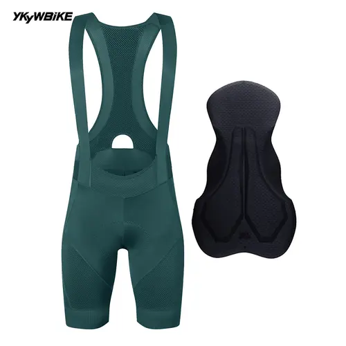 YKYWBIKE Men's Cycling Bib Shorts Road Bike Bibs Bicycle Tights Cycling MTB Bib Pants  with 6 Hours Padded Belgium Padding - Image 16