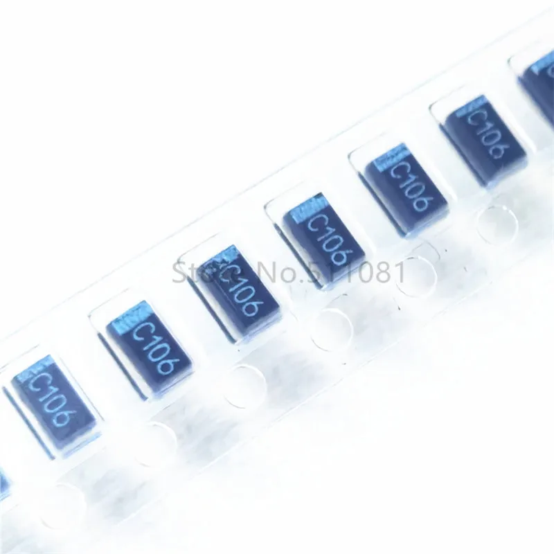 Tantale Condensator DIP 5 stuks 10 V 16 V 20 V 25 V 35 V 50 V 0,1 UF 0