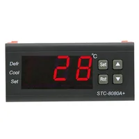 Contrôleur de température de dégivrage 8080A + Thermostat numérique réfrigération dégivrage contrôleur de température alarmant 2
