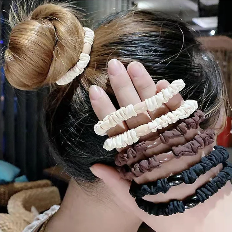 

4 шт., женские эластичные резинки для волос