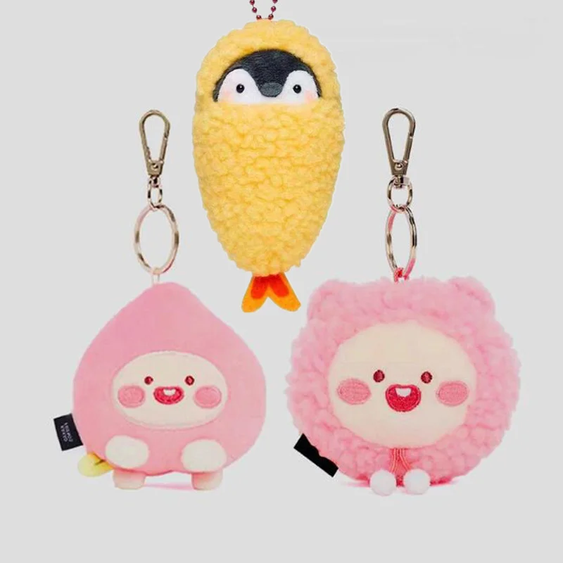 Japan Tempura Fried Shrimp Plush Animal Toy Stuffed Yellow Penguin