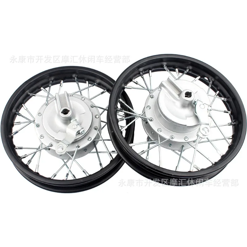 10-Inch-Rims-1-40-10-Aluminum-Alloy-Circle-Drum-Brake-Hub-12mm-Front ...