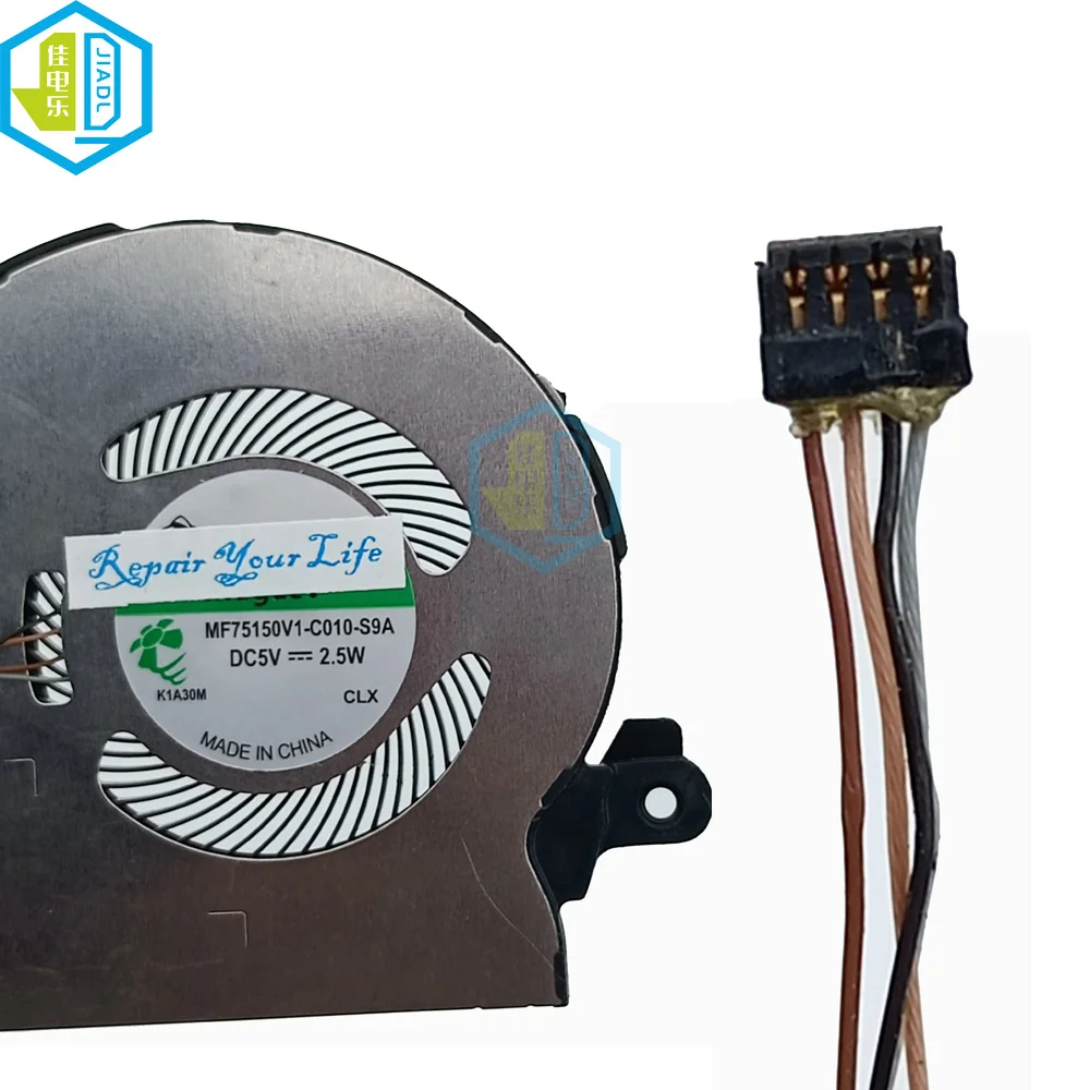 Notebook pc Ventilador do Radiador de Refrigeração Asus Zenbook Ux390 Ux390ua Cpu Mf75150v1-c010-s9a 13n0-uwp0101 13nb0cz0p06011 - Imagem 5