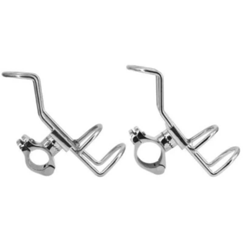 

2 шт. рыболовного оборудования, держатель морской удочки из нержавеющей стали, регулируемый держатель для монопола