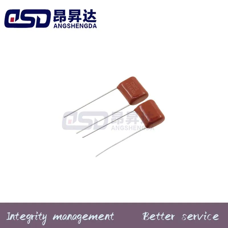 

10 CBB 473J 630V 47NF 0,047 UF 473 P10mm Металлизированные конденсаторы с тонкой пленкой