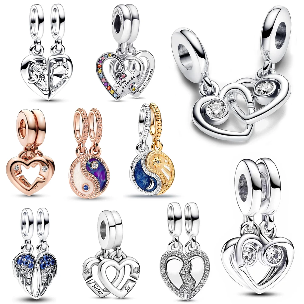 Новинка 2024, подвеска-Шарм «друг», «солнце», «Луна»