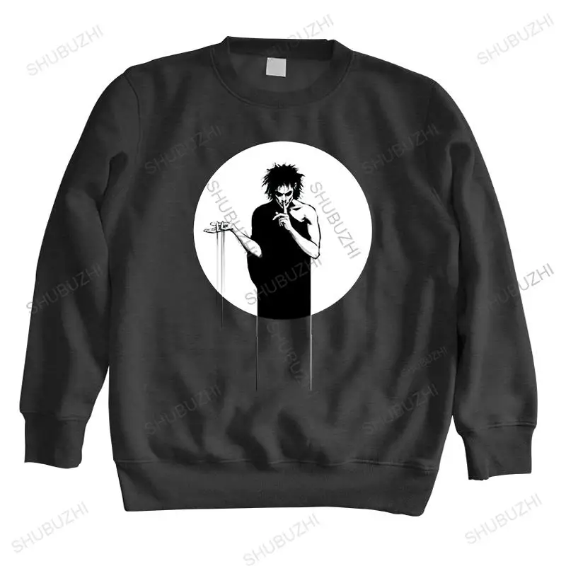 

men hoody autumn brand loose cool style sweatshirt euro size Sandman Comic Funny Black unisex High Quality hoodie for boys