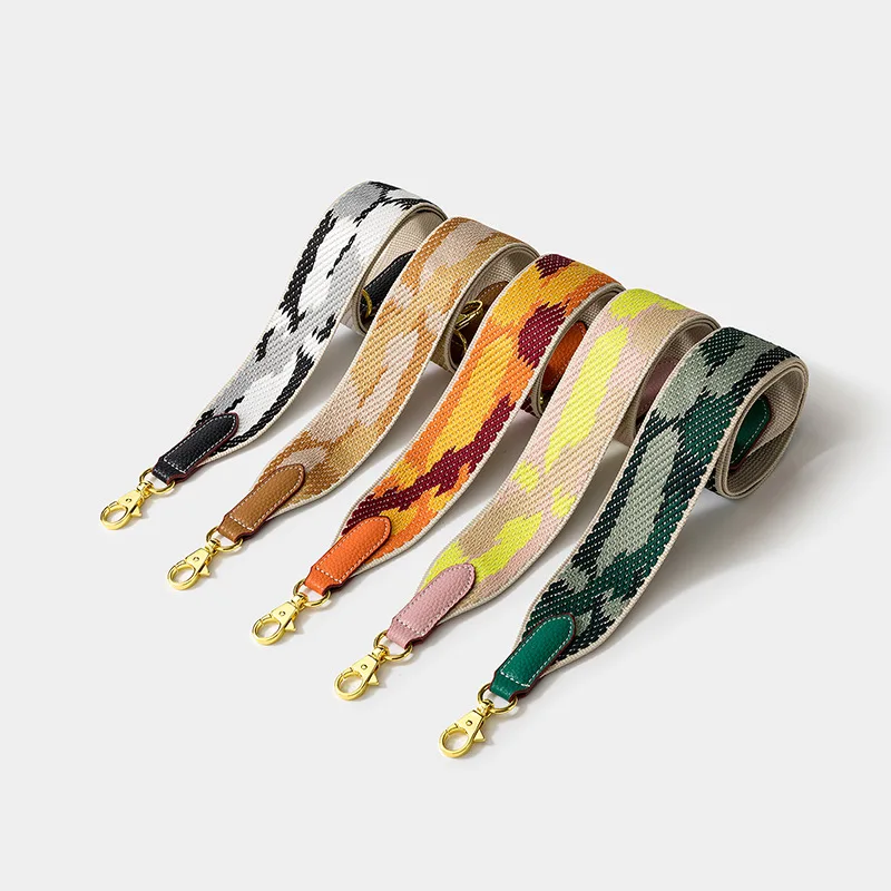 

New Bag Accessory Fashion Color Handbag Belt Wide Shoulder Replacement Bag Strap