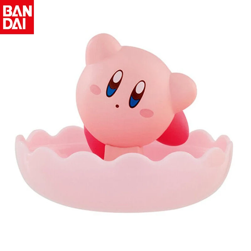 Echte Bandai Droom Land Kirby Gashapon Sieraden Opbergdoos Waggelen Dee Anime Actiefiguurmodel Meisjes Speelgoed Cadeau Ornamenten