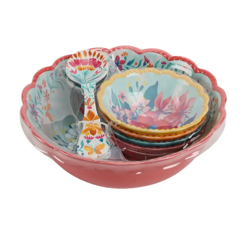 The Pioneer Woman Melamine Mixing Bowl Set, 10-Piece Set - AliExpress