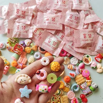 5/20/40pcs Mini Food Beverage Accessories Mini Blind Box House Kitchen Decoration Creative Party Blind Bag Children's Toy Gifts 1