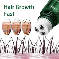 Huile de croissance des cheveux, Solution de croissance rapide, héréditaire et post-partum, soulagement séborrhéique, produits de réparation des cheveux avec roulements à billes 4