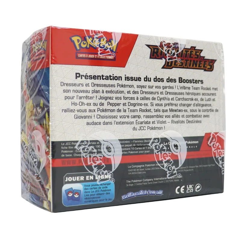 French Pokmon TCG: TEAM ROCKET Destined Rivals Booster Box Pokemon Cards  4/36 Pack - AliExpress 26