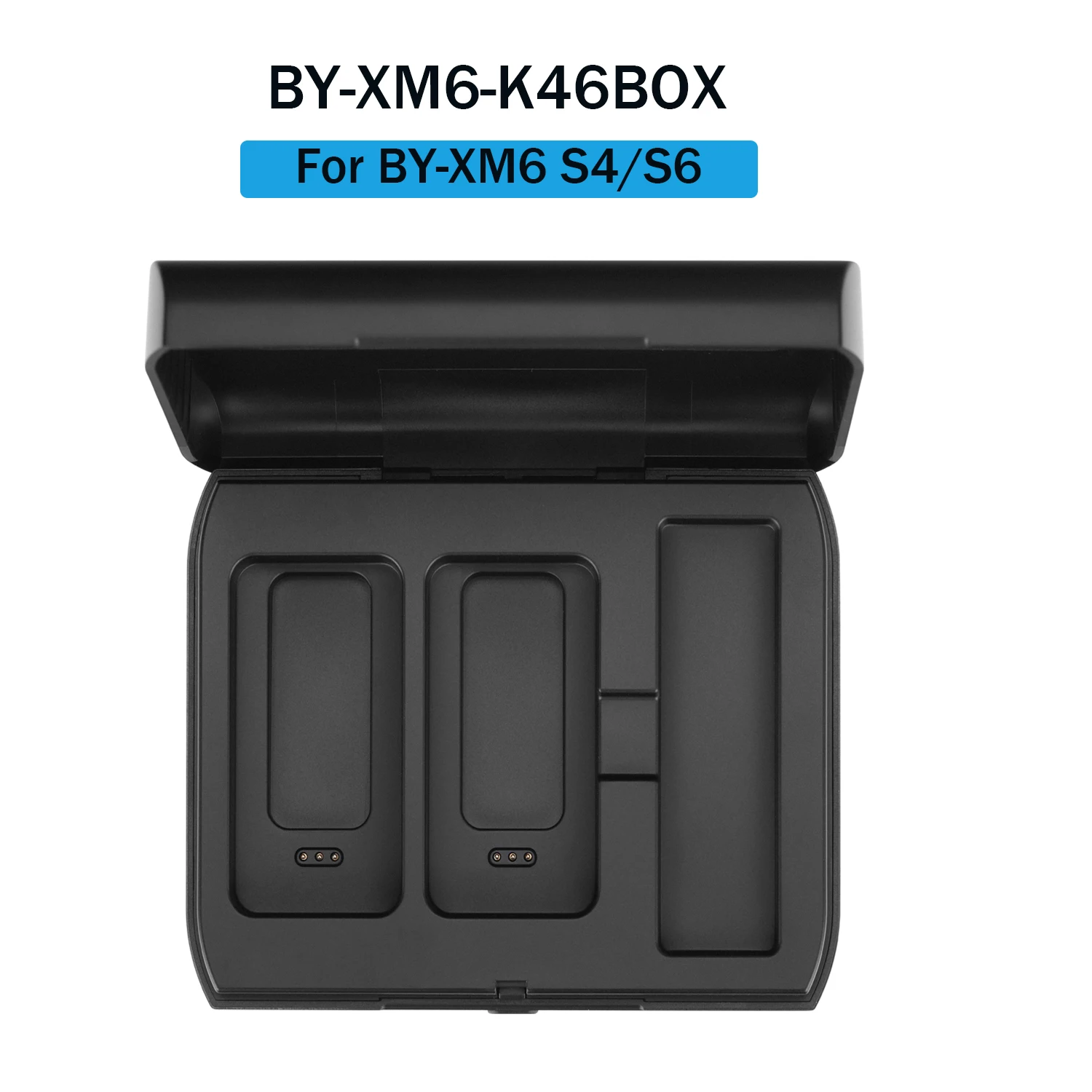 Boya Earbuds Impermeáveis para Microfone sem Fio Estojo de Carregamento Estojo Esportivo By-xm6-k1 By-xm6-k2 - Image 5