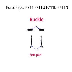 Enhanced Middle Frame Bezel for Foldable Smartphones - LCD Screen Phone Repair Component (Flip 3 Buckle)