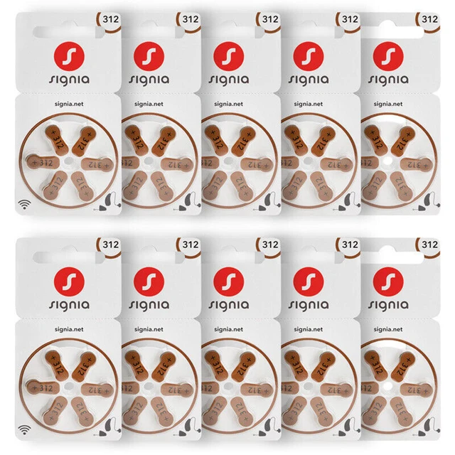 Batterie Per Apparecchi Acustici Siemens/Signia 312 60 - Foto 7