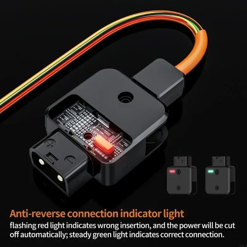 D Tap Male To 4 Female Power Distribution Cable Power Splitter Adapter Cord For Film Production And Broadcasting Gear
