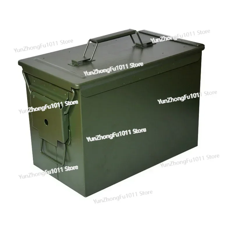 잠금 장치가 있는 금속 도구 상자 방수 하드 케이스 대형 안전 도구 정리함 다기..