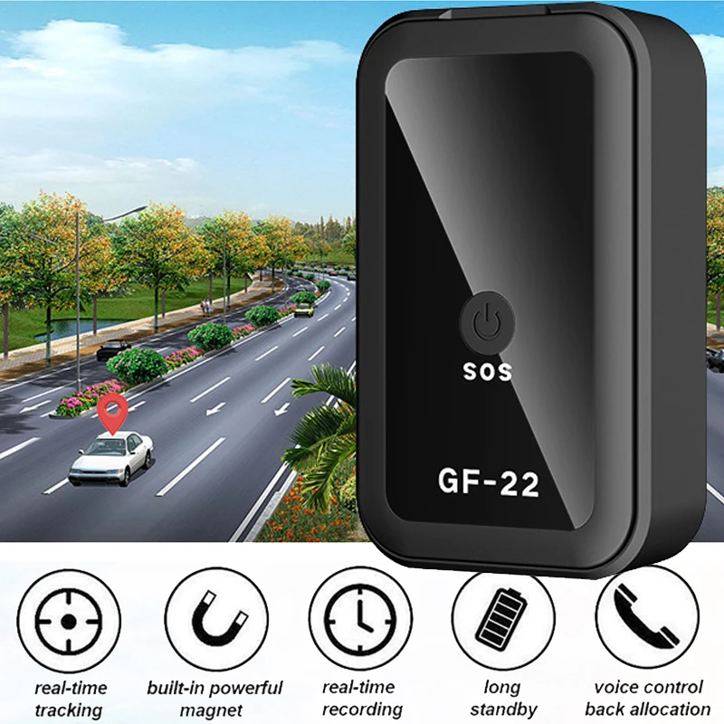 Автомобильный мини GPS-Трекер GF22