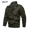 Bomber Jacket Spring Autumn Men Fashion Casual Multi Pocket Jacket Coat Outdoor Windbreaker Sport Slim Military Jackets Male 6XL 1