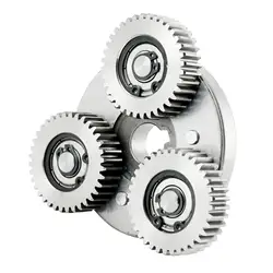 Enhanced Electric Bike Planetary Gear with Clutch Set 70mm - Solid 36 Teeth Design (Steel gear silver )