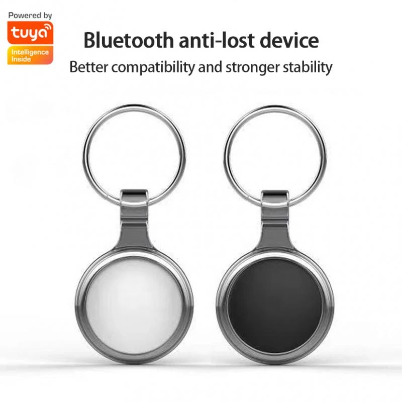 2021 Tuya/Smart Life Bluetooth-Compatible APP Smart Tags Key Anti-lost Device Pet Anti-lost Location Tracker Smart Item Finder turn signal