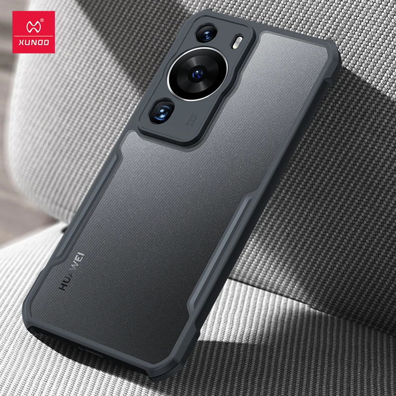 

Чехол Xundd для Huawei P60 Pro P60, для Huawei P50 Pro P40 P30, противоударный чехол с подушкой безопасности, матовый прозрачный защитный чехол
