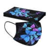 10pcs Adult Funny Mask 3d Butterfly Disposable Face Mask Breathable Industrial 3ply Ear Loop Masken Pm2.5 Anti-dust Mouth Mask 1