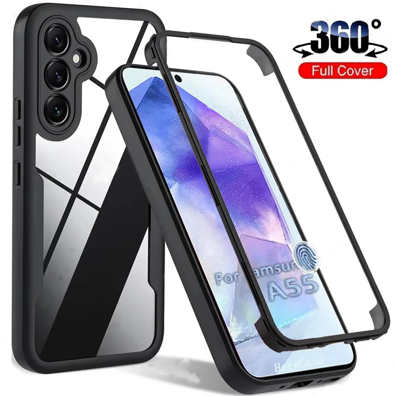 Premium 360° Full Cover Shockproof Screen Protector Case