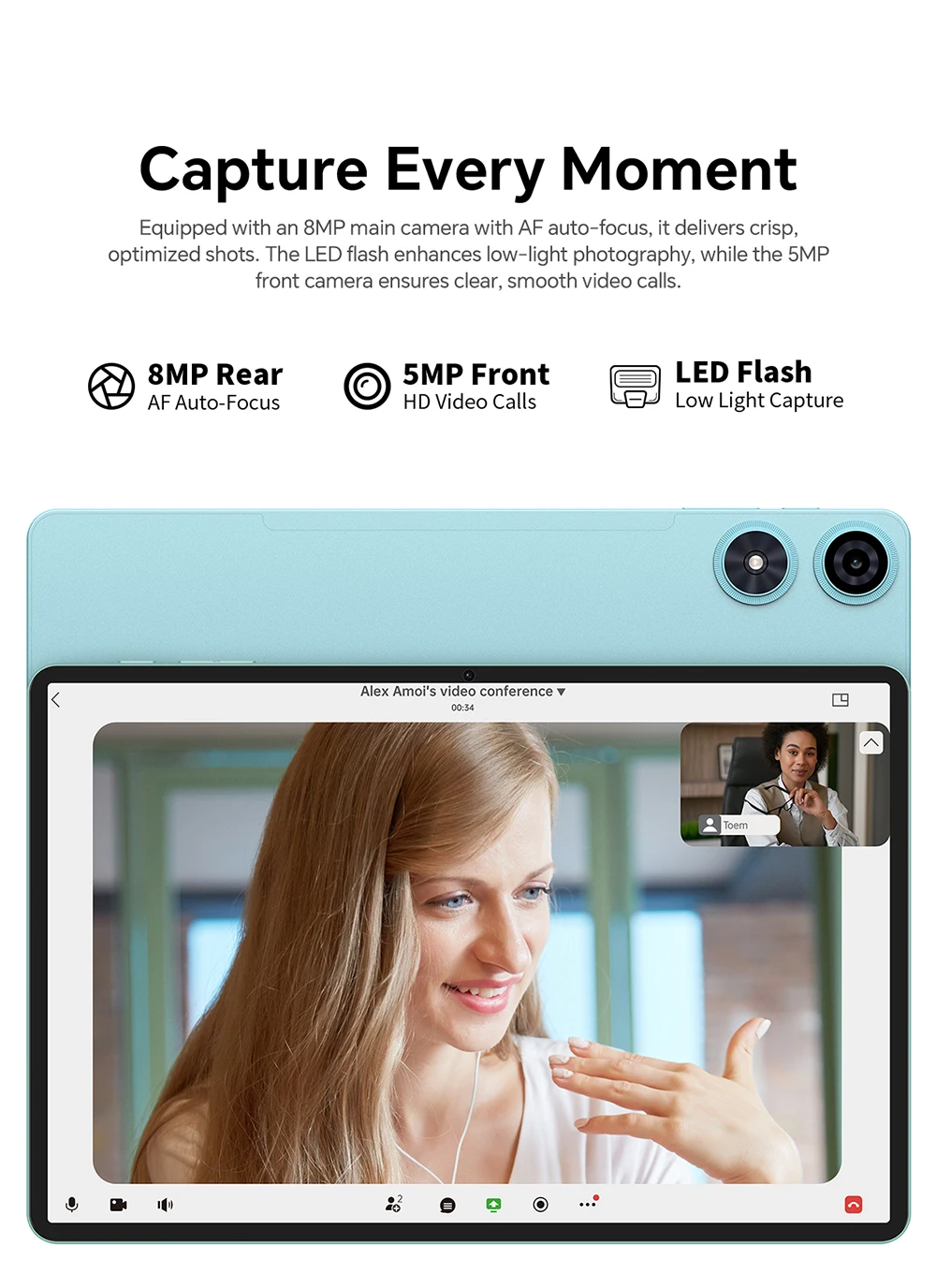 Επίδειξη διάρκειας μπαταρίας Teclast P50