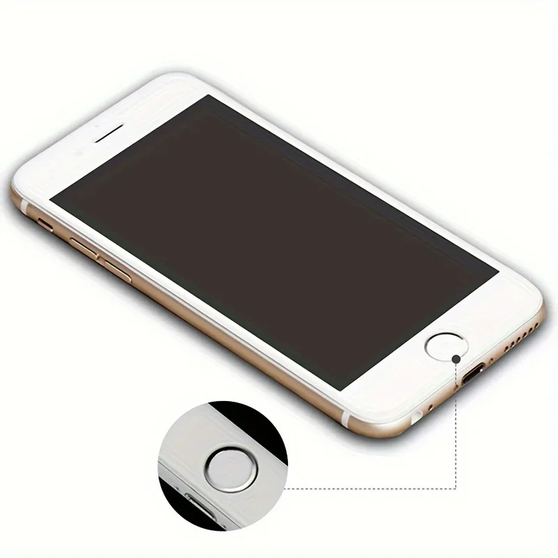 1PCS Ultra Slim Fingerprint Support Touch ID Metal Home Button Sticker 6 Colors for IPhone 7 7PLUS 6 6S 6PLUS 5 5S 5C SE