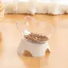 Non-Slip Cat Bowl Pet Water Food Feed Dog Bowls 45° Inclination Stand Feeders Tall Cat Bowl Anti-dumping Pet Feeding Supplies 4