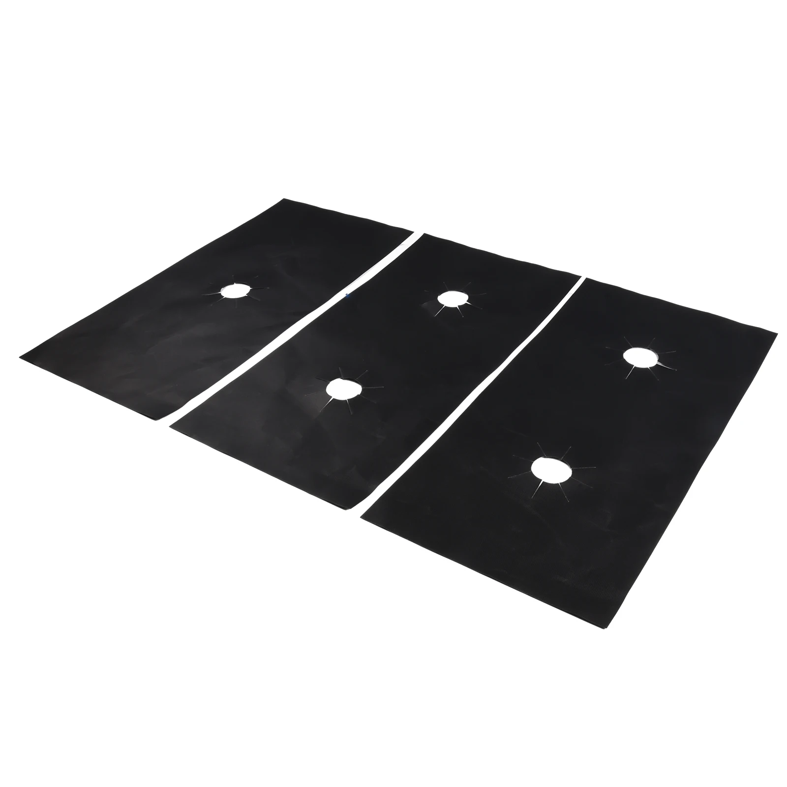 5-hole Gas Stove Mat, Gas Stove Protective Cover Can Be Replaced Anti-dirty Pad Teflon-Gas Stove Protective Cover Replaceable