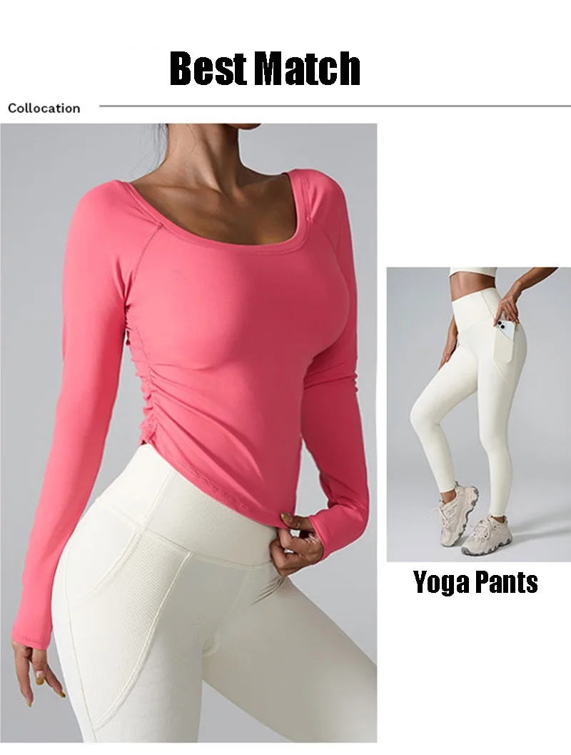 Women Yoga Shirts - Plus Size Sportswear Top | Breathable Quick Dry Fitness Workout Shirt