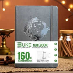 Premium Minimalist Dot Grid Journal - Ultra - Thick Paper, Smooth Writing, Lay - Flat Design, Ideal - A5 (Deep Grey)