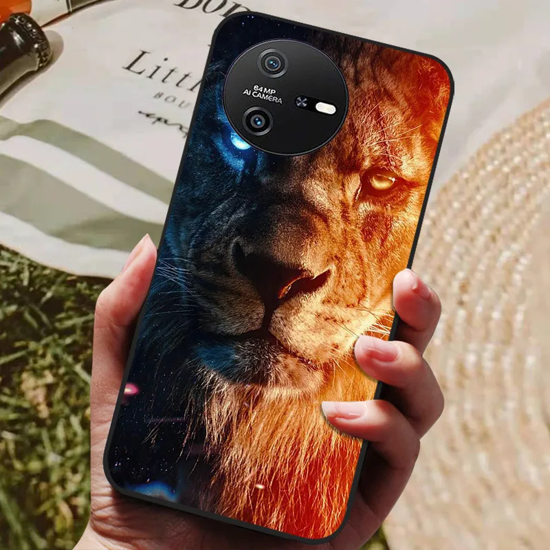Luxurious Soft Silicone Shockproof Cat Design Case Cover