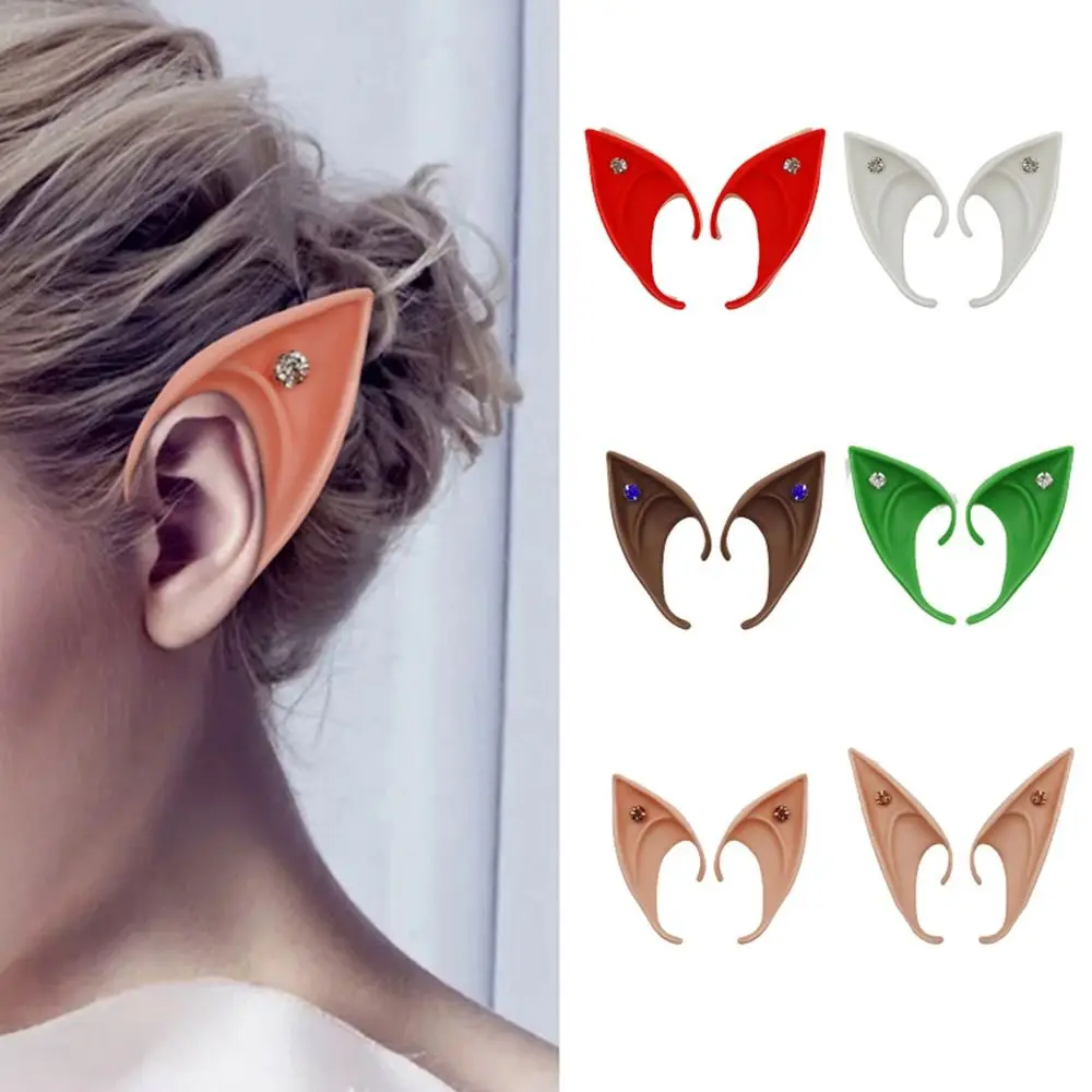 Ear Accessories Party Decoration Fairy Cosplay Costume Angel Elven Elf Ears Photo Props Adult Kids Toys Halloween Supply